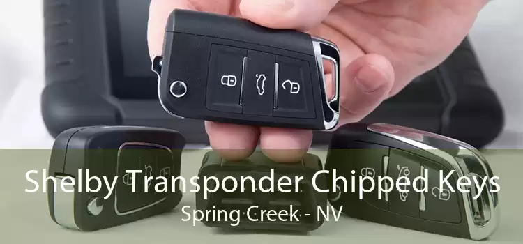 Shelby Transponder Chipped Keys Spring Creek - NV