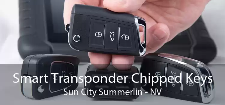 Smart Transponder Chipped Keys Sun City Summerlin - NV