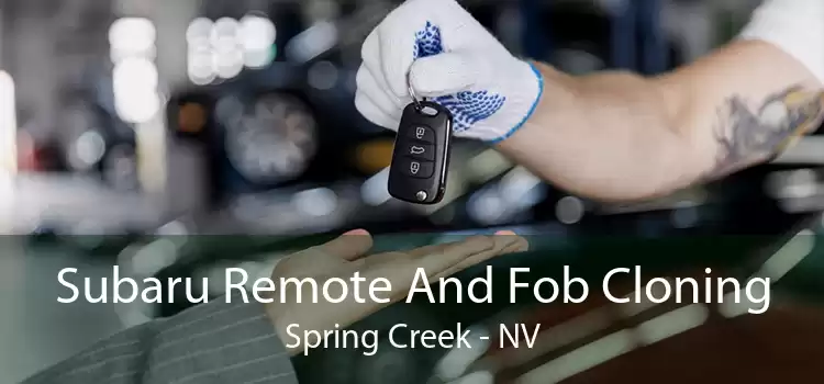 Subaru Remote And Fob Cloning Spring Creek - NV