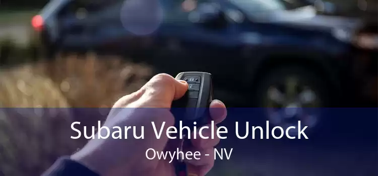 Subaru Vehicle Unlock Owyhee - NV