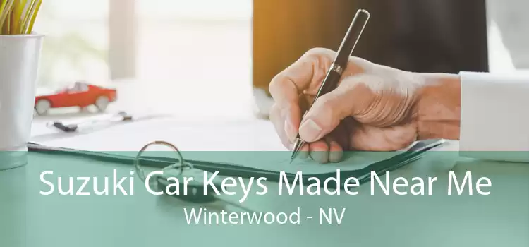 Suzuki Car Keys Made Near Me Winterwood - NV