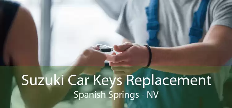 Suzuki Car Keys Replacement Spanish Springs - NV