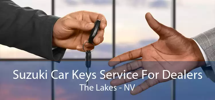 Suzuki Car Keys Service For Dealers The Lakes - NV