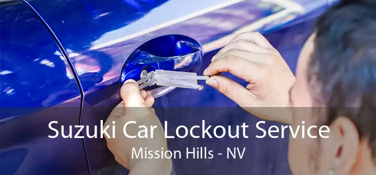 Suzuki Car Lockout Service Mission Hills - NV