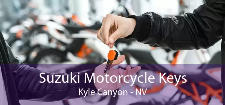 Suzuki Motorcycle Keys Kyle Canyon - NV