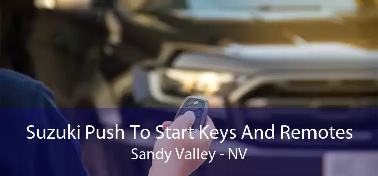 Suzuki Push To Start Keys And Remotes Sandy Valley - NV