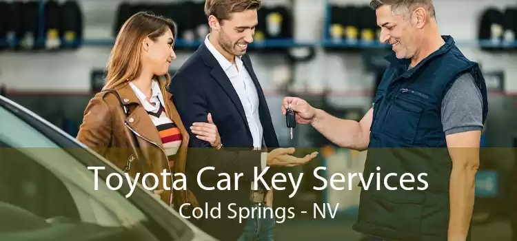 Toyota Car Key Services Cold Springs - NV