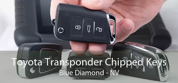 Toyota Transponder Chipped Keys Blue Diamond - NV