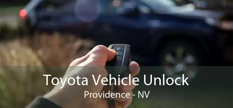 Toyota Vehicle Unlock Providence - NV