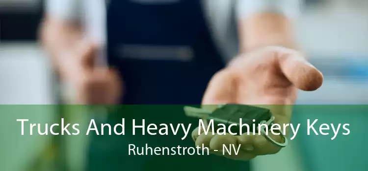 Trucks And Heavy Machinery Keys Ruhenstroth - NV