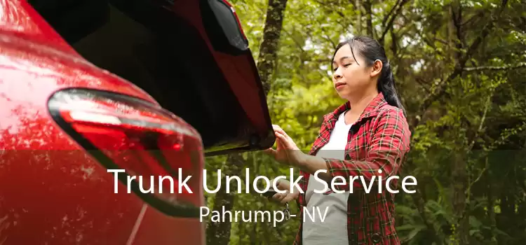 Trunk Unlock Service Pahrump - NV