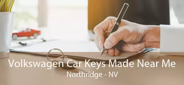 Volkswagen Car Keys Made Near Me Northridge - NV